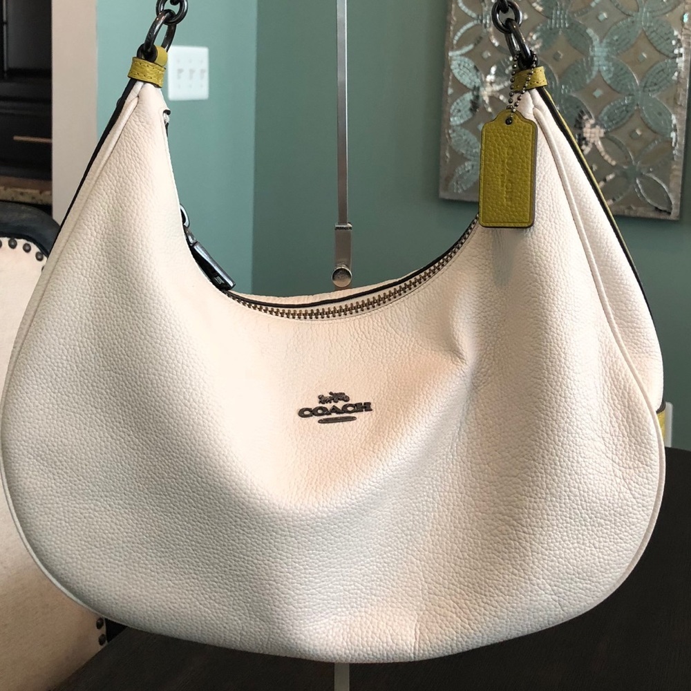 Coach Pebble Leather Harley East West Hobo - Picture 2 of 8